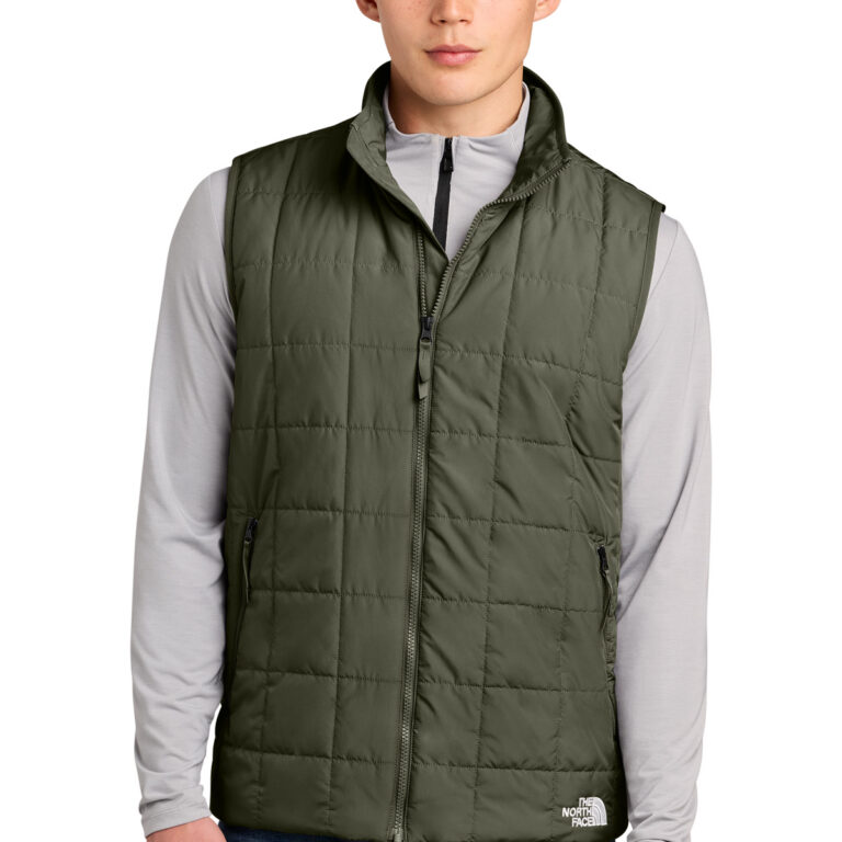 The North Face Iron Drift Quilted Vest in New Taupe Green