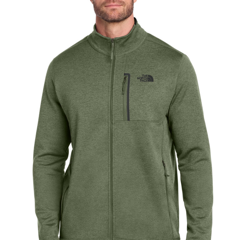 The North Face Skyline Full-Zip Fleece Jacket in Four Leaf Clover Heather