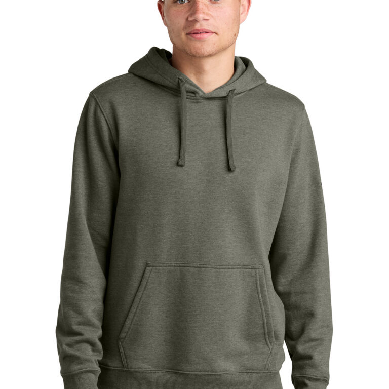 The North Face Sleeve Logo Pullover Hoodie in New Taupe Green Heather