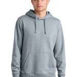 The North Face Sleeve Logo Pullover Hoodie in TNF Light Grey Heather