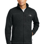 The North Face Sweater Fleece Jacket in TNF Black Heather