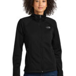 The North Face Women’s Chest Logo Ridgewall Soft Shell Jacket in TNF Black