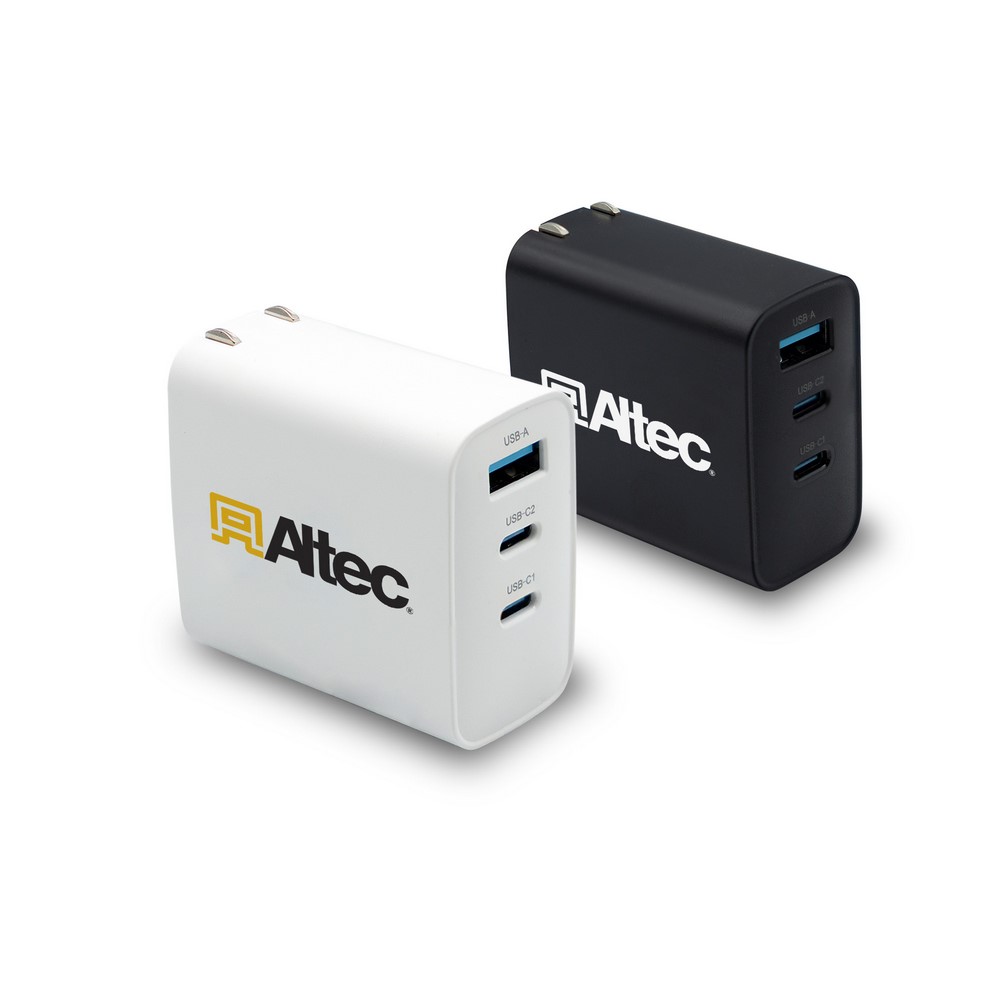 The Superdapter Dual Port Flat Wall Adapter (65W)