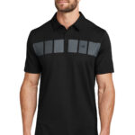 TravisMathew Cabana Chest Stripe Polo in Black