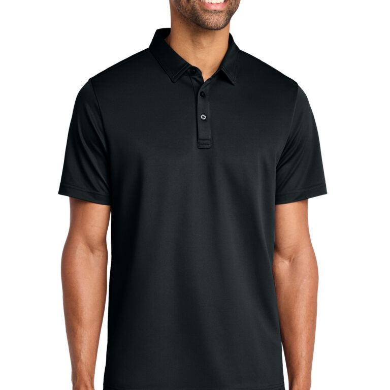 TravisMathew Cabana Solid Polo in Black