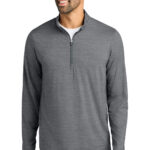 TravisMathew Crestview 1/4-Zip in Grey Heather