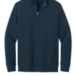 TravisMathew Waffle 1/4-Zip in Total Eclipse