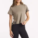 UNRL Boxy Ultra Tee in Hazelnut