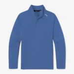 UNRL Highlands Quarter Zip in Cavern Blue