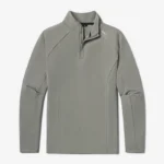 UNRL Highlands Quarter Zip in Eucalyptus