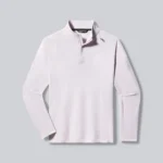 UNRL Highlands Quarter Zip in Misty Rose