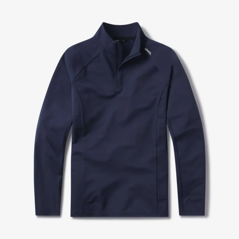 UNRL Highlands Quarter Zip in Navy
