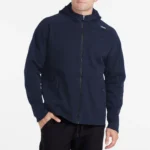 UNRL Impact Full-Zip Hoodie in Midnight Navy