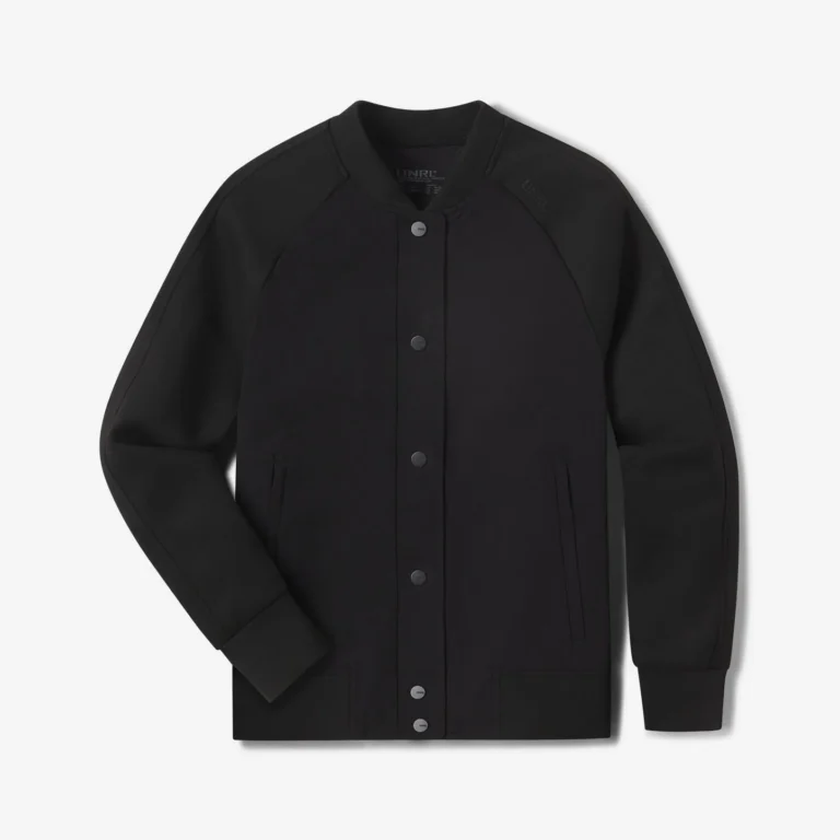 UNRL Jetset Bomber Jacket in Black