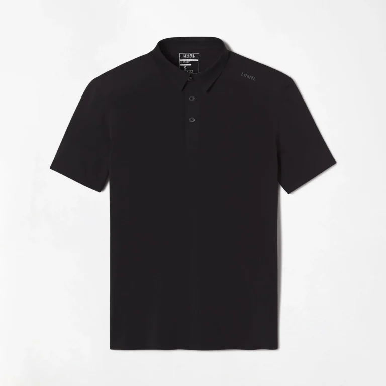 UNRL Legend Polo in Matte Black