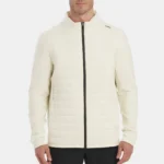 UNRL Montreal Quilted Jacket in Coconut