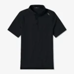 UNRL Pique Pro Polo in Black