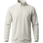 UNRL Terrablend Half-Zip in Coconut