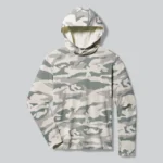 UNRL Ultra Hooded Long Sleeve in Canopy Camo
