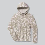 UNRL Ultra Hooded Long Sleeve in Desert Shatter Camo