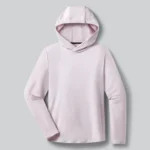 UNRL Ultra Hooded Long Sleeve in Misty Rose