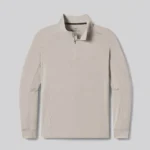 UNRL Ultra Lightweight Quarter Zip in Pebble