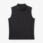 UNRL Vancouver Quilted Vest in Black