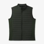 UNRL Vancouver Quilted Vest in Pine