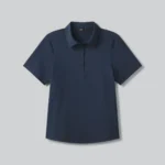 UNRL Women’s Short Sleeve (Pique Pro) Polo in Navy