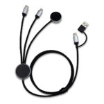 Velora, 3-in-1 Light-up Charging Cable with Apple & Samsung Watch Charging