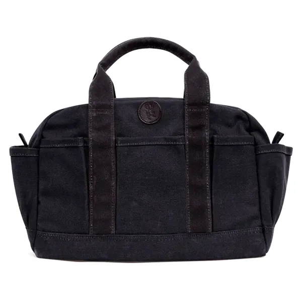 Wax Canvas Tool Bag, USA Made / Union Label in Black