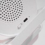WheatStraw Eco Spotlight Bluetooth Speaker and Qi Phone Stand